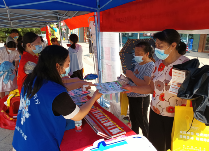 阜沙鎮(zhèn)禁毒信息〔2022〕第168期--阜沙鎮(zhèn)開(kāi)展“不忘建黨崢嶸史，牢記使命宣禁毒”主題宣傳活動(dòng)（2