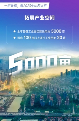 一分鐘速讀！一組數(shù)據(jù)解鎖2023年中山發(fā)展密碼